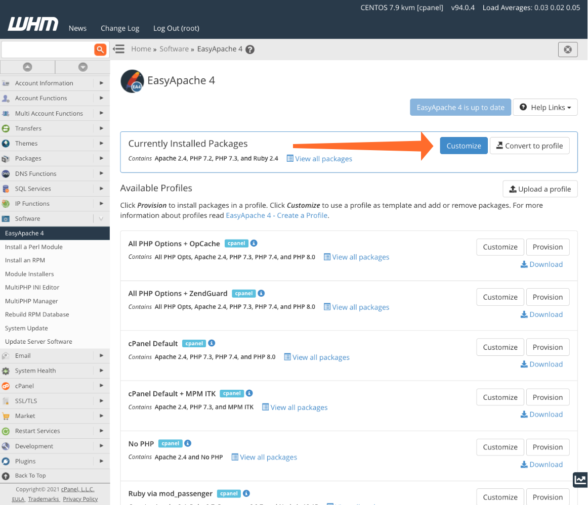 How to enable Xcache in cPanel to speed up website?