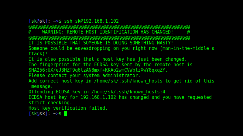 Migration cannot be started if ECDSA Keys are used