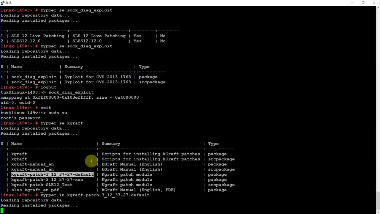 Applying Kernel Patch Without Rebooting
