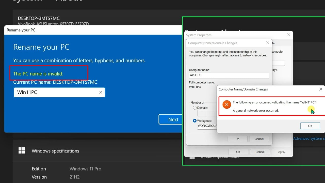 Error when changing Hostname – Your previous attempt to change the hostname is still running. Please wait until it completes