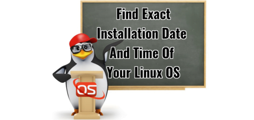 Find Exact Installation Date And Time Of Your Linux OS