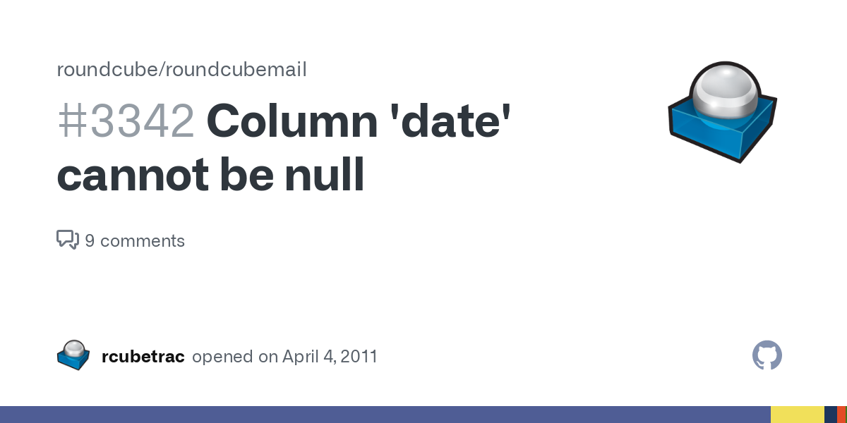 Roundcube: The "Date" column is blank or incorrect