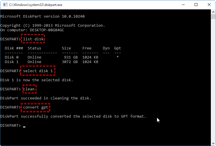 Convert Disk From MBR to GPT For OVH Dedicated Server